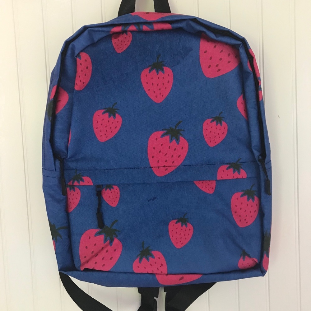 Sample! Amazing Strawberry Backpack With Padding < - image 1